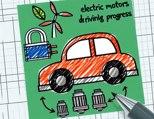 Motori elettrici guidano l'avanzamento sostenibile