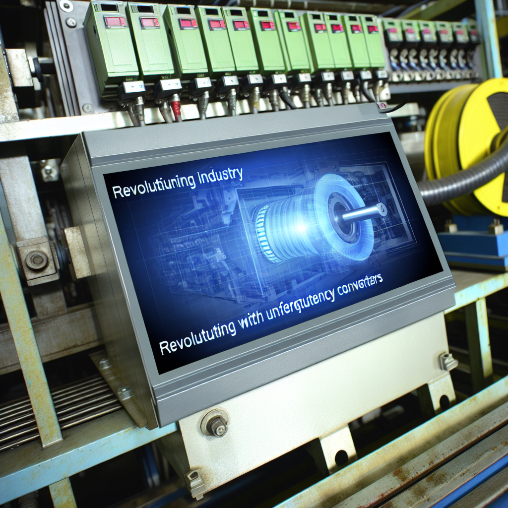Revolutionando la industria con convertidores de frecuencia