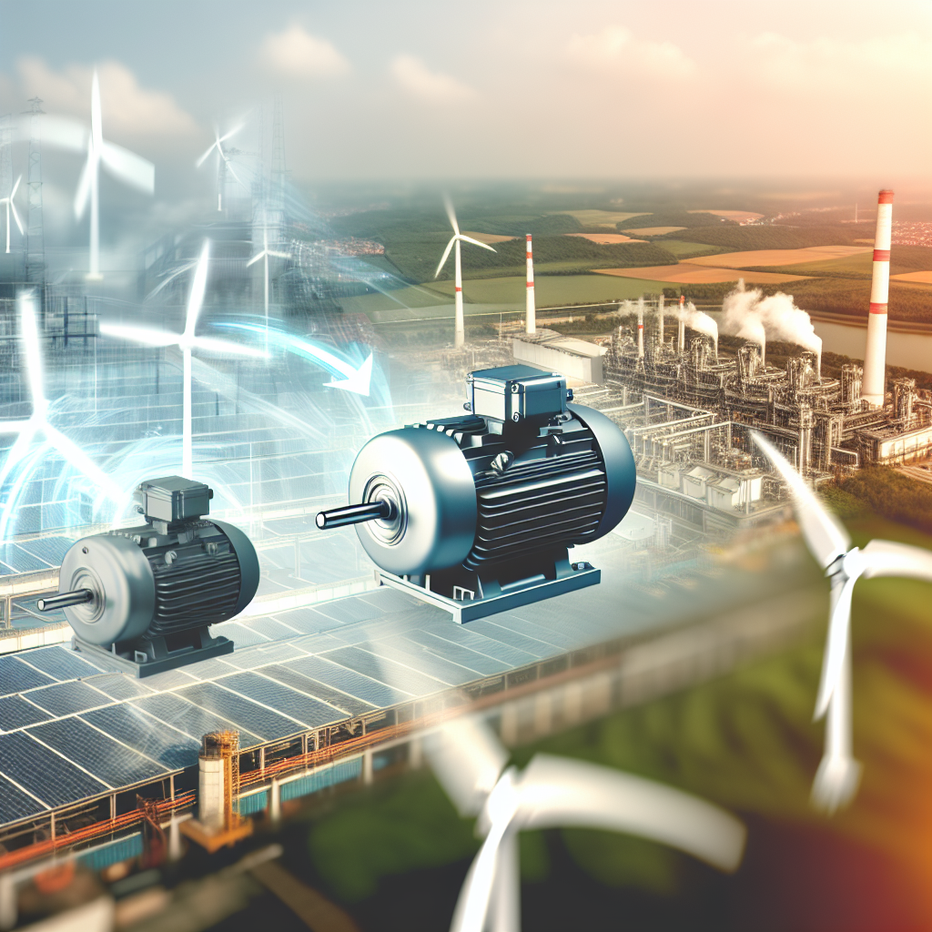 Motores eléctricos clave en la sostenibilidad industrial