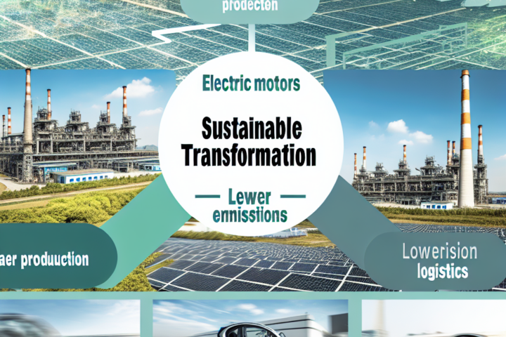Elektro motors drive sustainable industry transformation