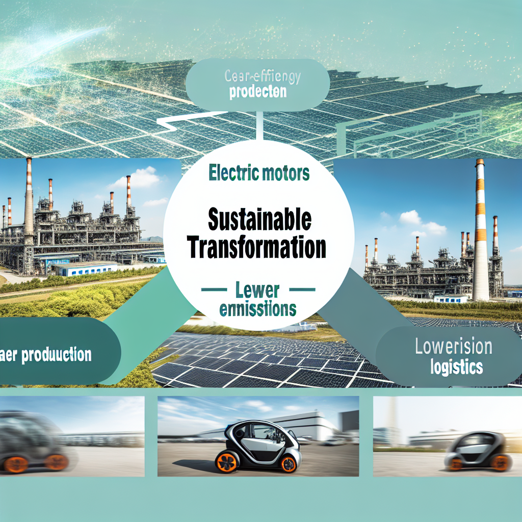 Elektro motors drive sustainable industry transformation