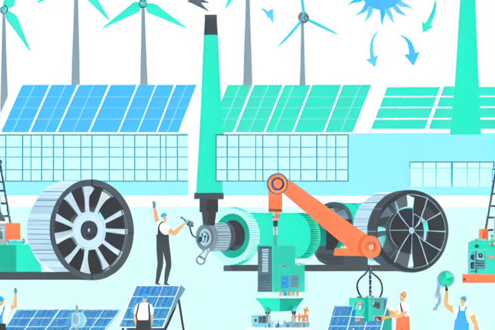 Electric motors driving sustainability in modern industries