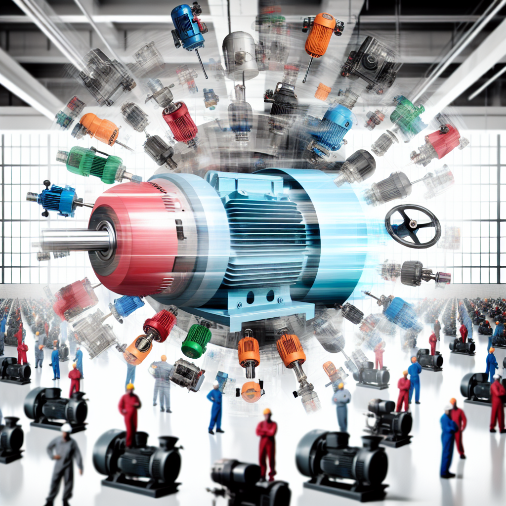 Elektromotoren treiben die moderne Industrie an